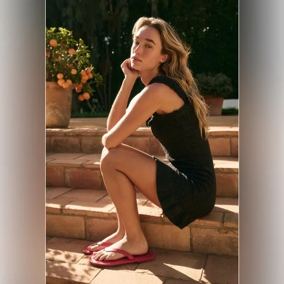 FREE PEOPLE Devyn Sweater Mini DRESS - Picture 3 of 10